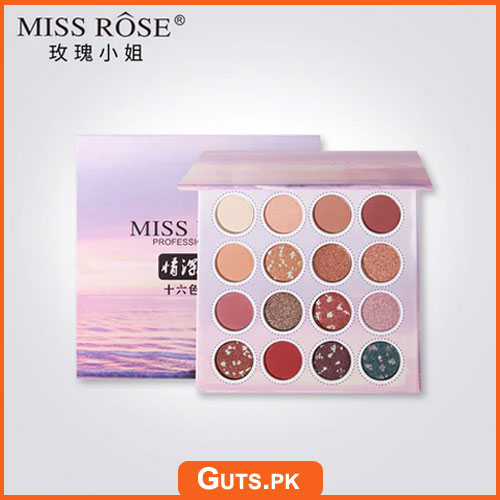 Miss Rose 16 Colour Eyeshadow Palette (001)