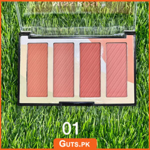 Miss Rose 4 Colour Blush On Palette