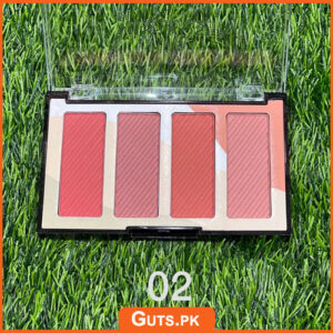 Miss Rose 4 Colour Blush On Palette