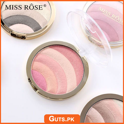 Miss Rose 5 Colour Eyeshadow Highlighter Pan