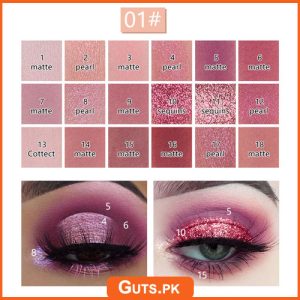 Miss Rose Fashion Eyeshadow Palette