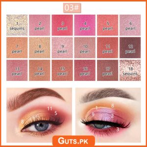 Miss Rose Fashion Eyeshadow Palette