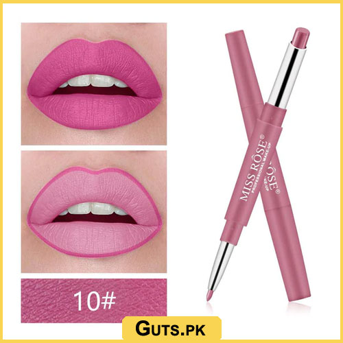 Miss Rose Lipstick With Matching Lipliner Multi Set