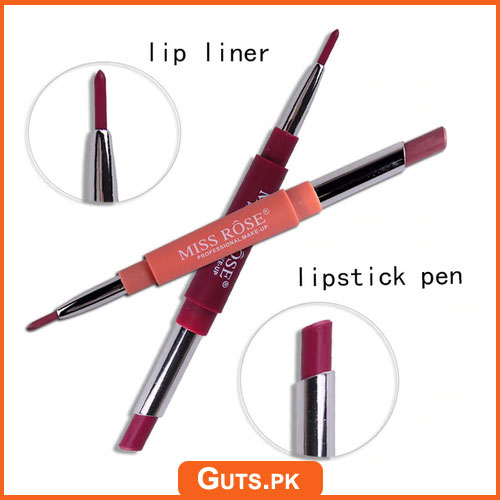 Miss Rose Lipstick With Matching Lipliner Nude Set