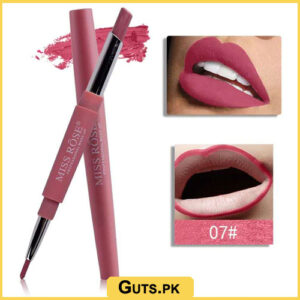 Miss Rose Lipstick With Matching Lipliner Pink Set