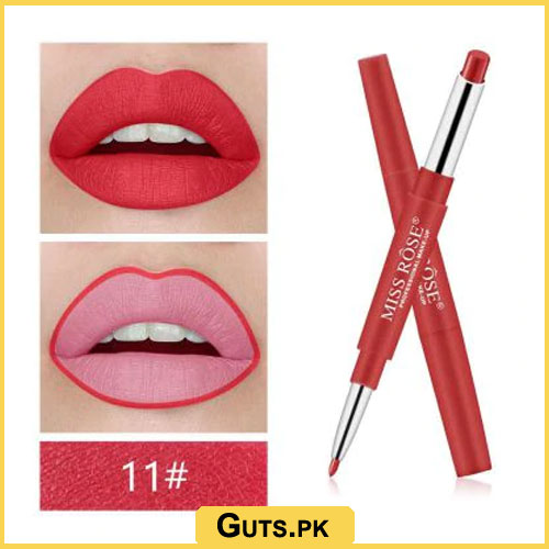 Miss Rose Lipstick With Matching Lipliner Red Set