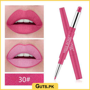 Miss Rose Lipstick With Matching Lipliner Red Set