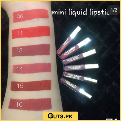 Miss Rose Mini Liquid Lipstick Set