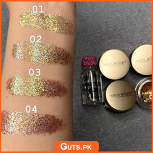 Miss Rose Multi Glitter Pot