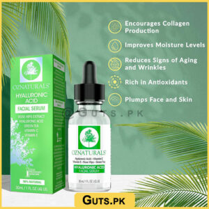Oz Naturals Hyaluronic Acid and Vitamin C Serum