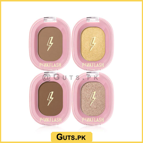 Pink Flash Contour And Highlighters