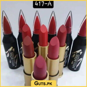 Miss Rose Semi Matte Lipstick Set (417)