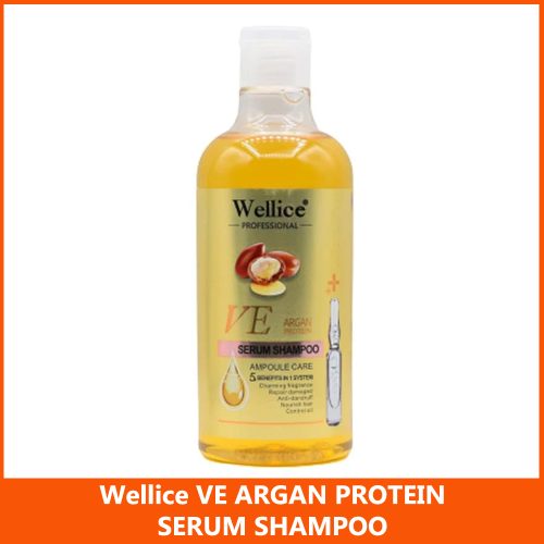 Wellice Professional VE Argan Protein Serum Shampoo Ampoule Care