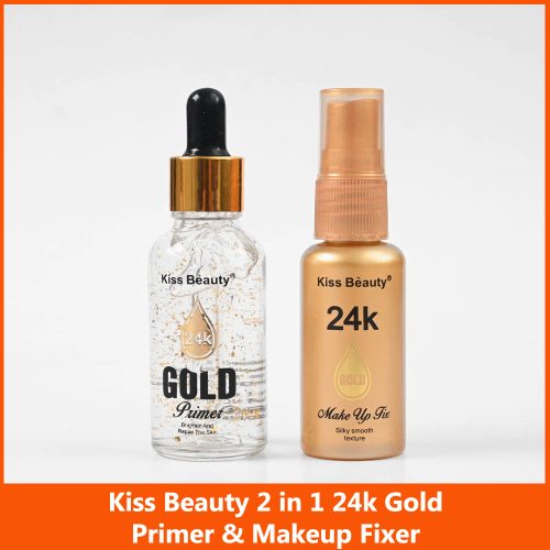 Kiss Beauty 24k Gold 2 in 1 Primer And Fixer