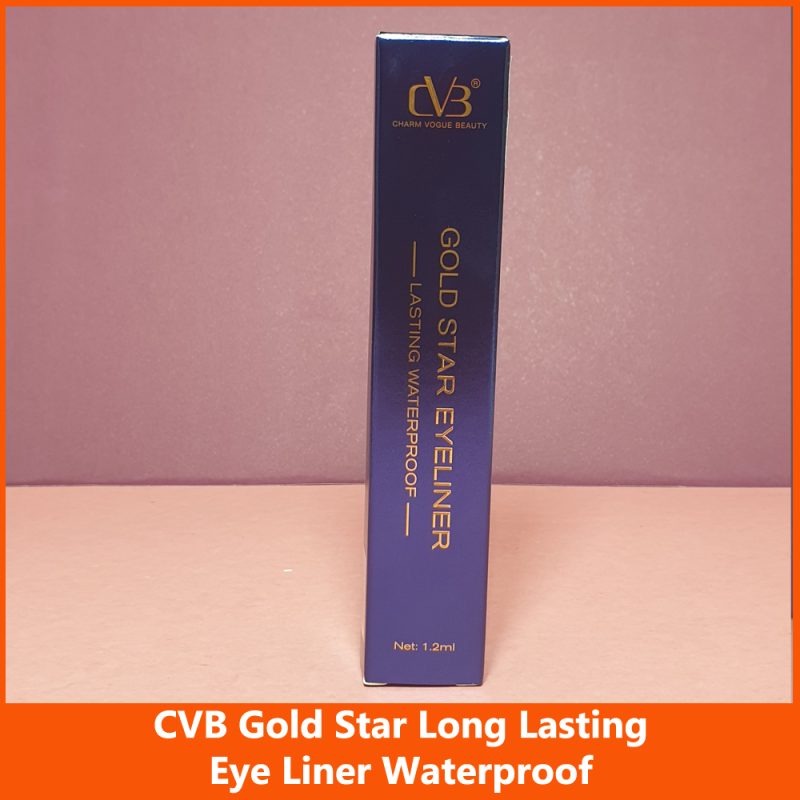 CVB Gold Star Eyeliner Long Lasting Waterproof