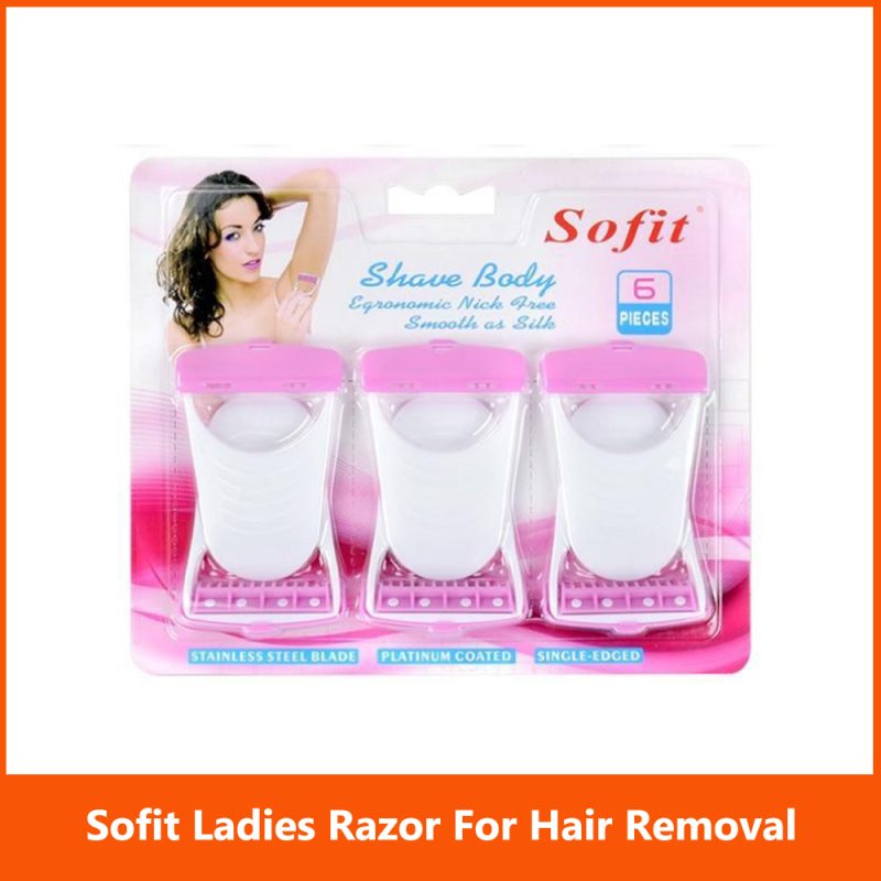 Sofit Shave Body Disposable Safety Razor For Women 6 Pcs
