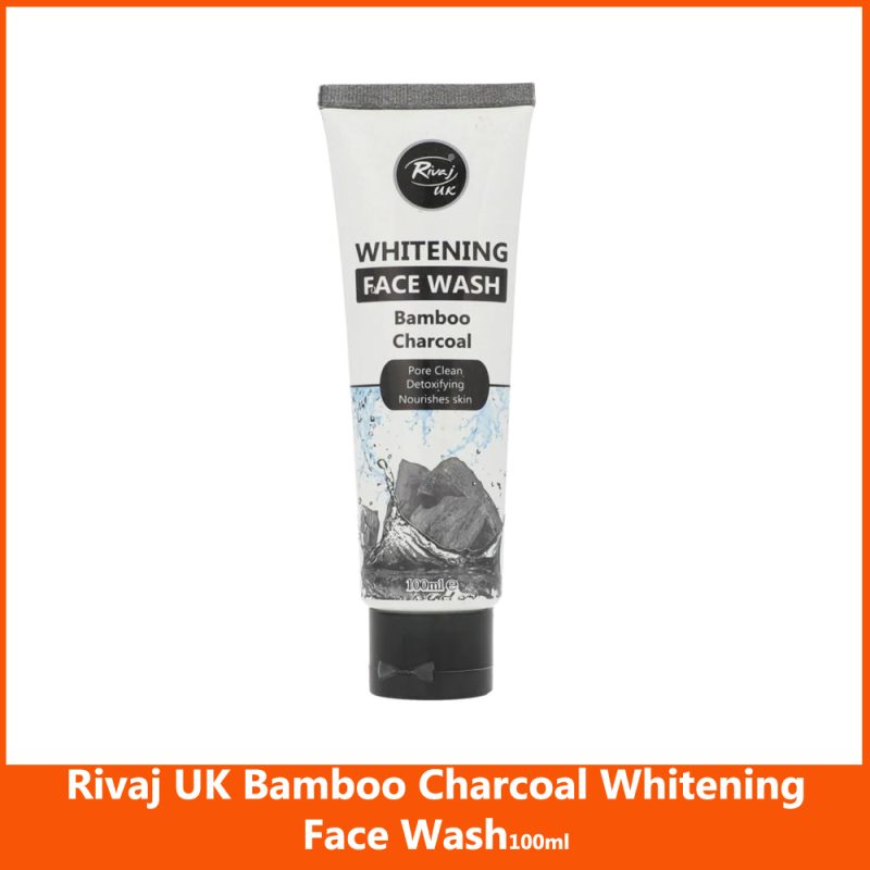 Rivaj Uk Bamboo Charcoal Whitening Face Wash 100ml