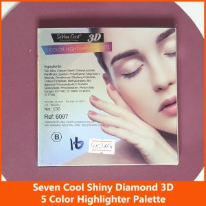Seven Cool 5 In 1 Shiny Diamond Highlighter