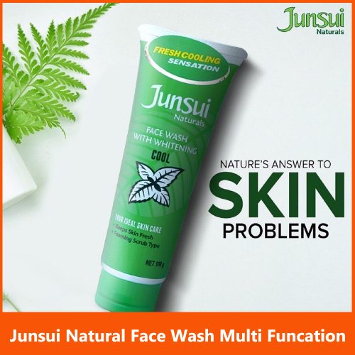 Junsui Natural Face Wash With Whitening Cool