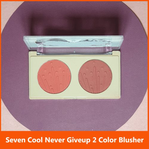Seven Cool Never Give Up 2 Color Blusher