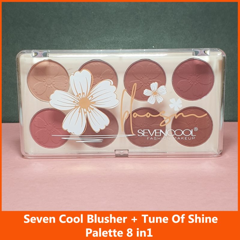 Seven Cool 8 in 1 Blusher Palette