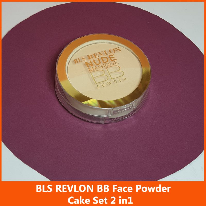 BLS Revlon BB Face Powder Cake Set 2 in 1