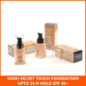 GOSH Velvet Touch Foundation 24hours Hold SPF 30+