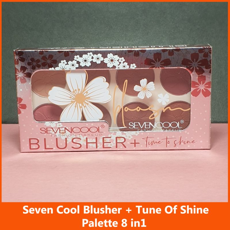 Seven Cool 8 in 1 Blusher Palette