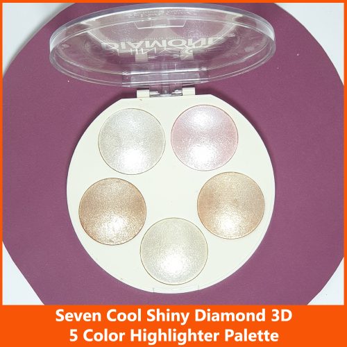 Seven Cool 5 In 1 Shiny Diamond Highlighter