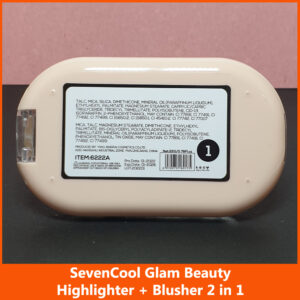 Seven Cool Glam Beauty 2 in 1 Highlighter + Blusher