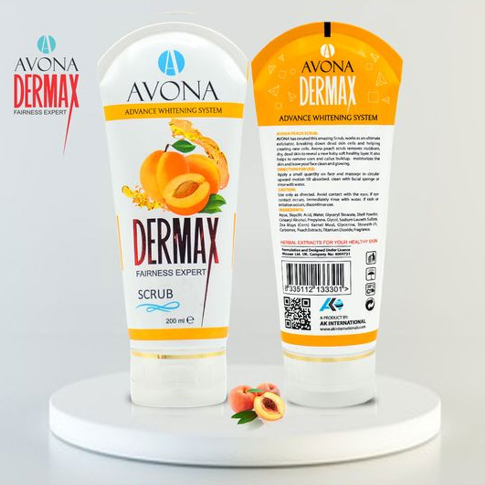 Avona Dermax Apricot Scrub 200ml
