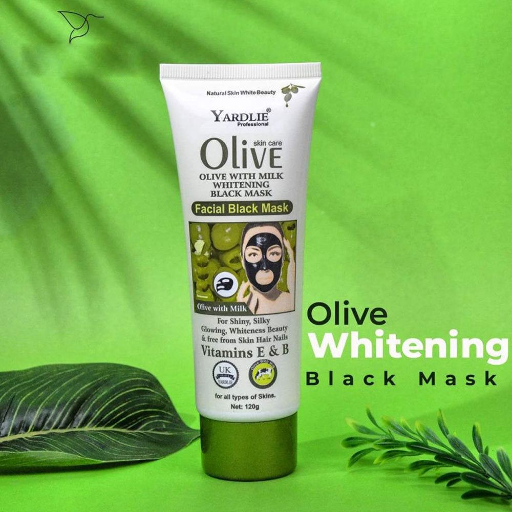 Olive Milk Whitening Facial Black Mask