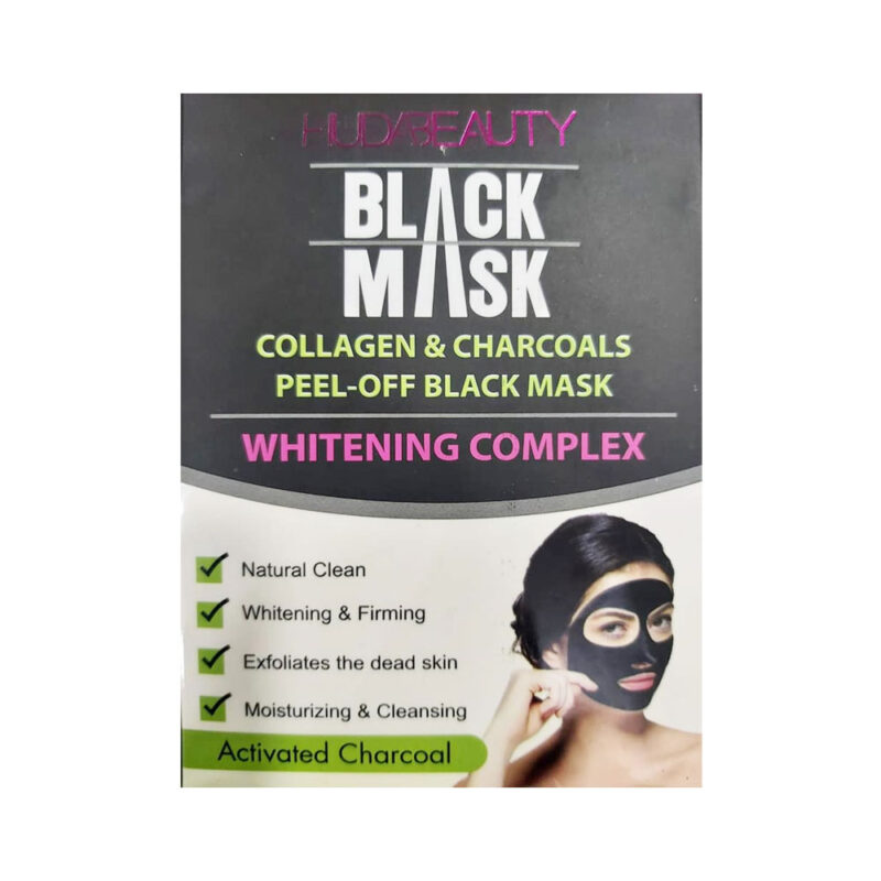 Huda Beauty Charcoal & Peel Off Black Mask 10 Pcs