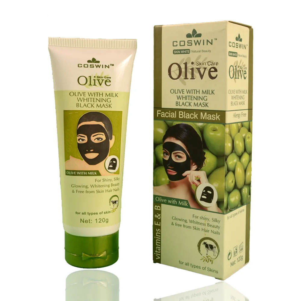 Olive Milk Whitening Facial Black Mask