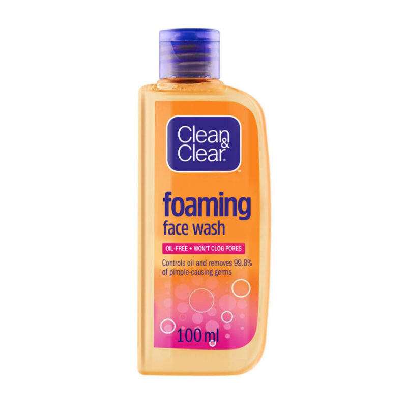 Clean & Clear Foaming Facial Face Wash 100ml