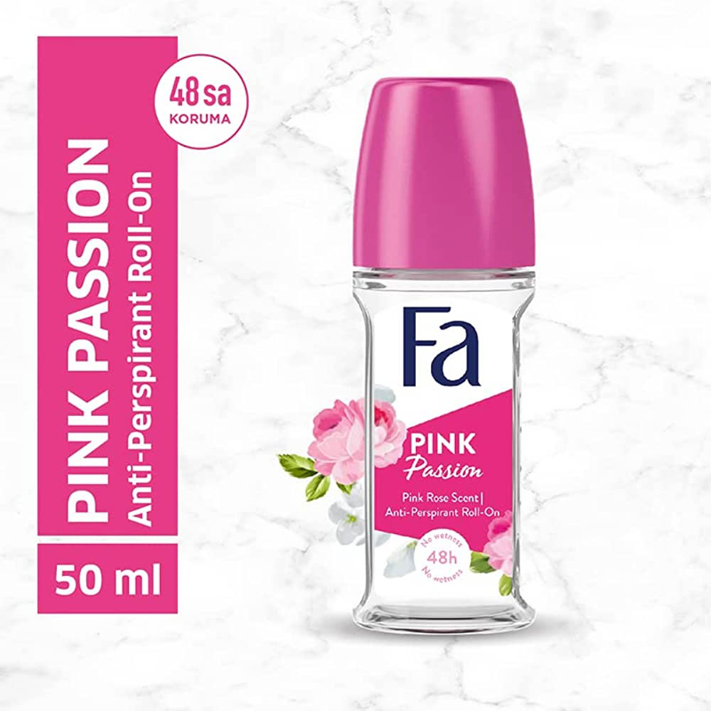 Fa Deodorant Roll-On Pink Passion 48h Fragrance 50ml