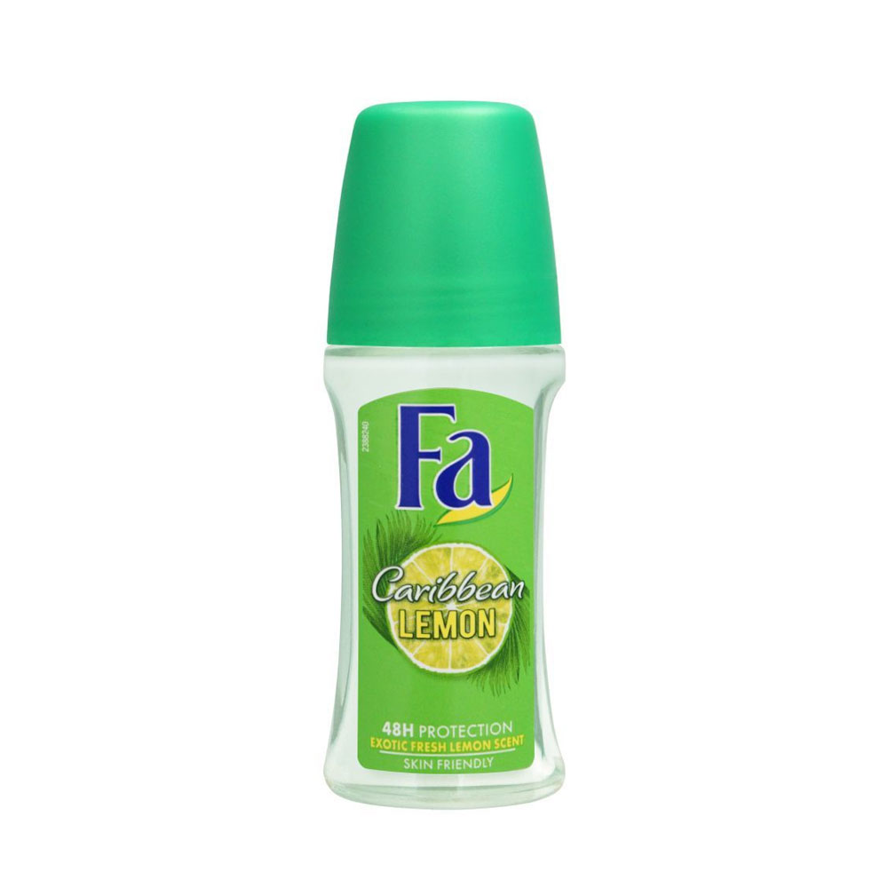Fa Deodorant Roll-On Carinnean Lemon 48h Fragrance 50ml