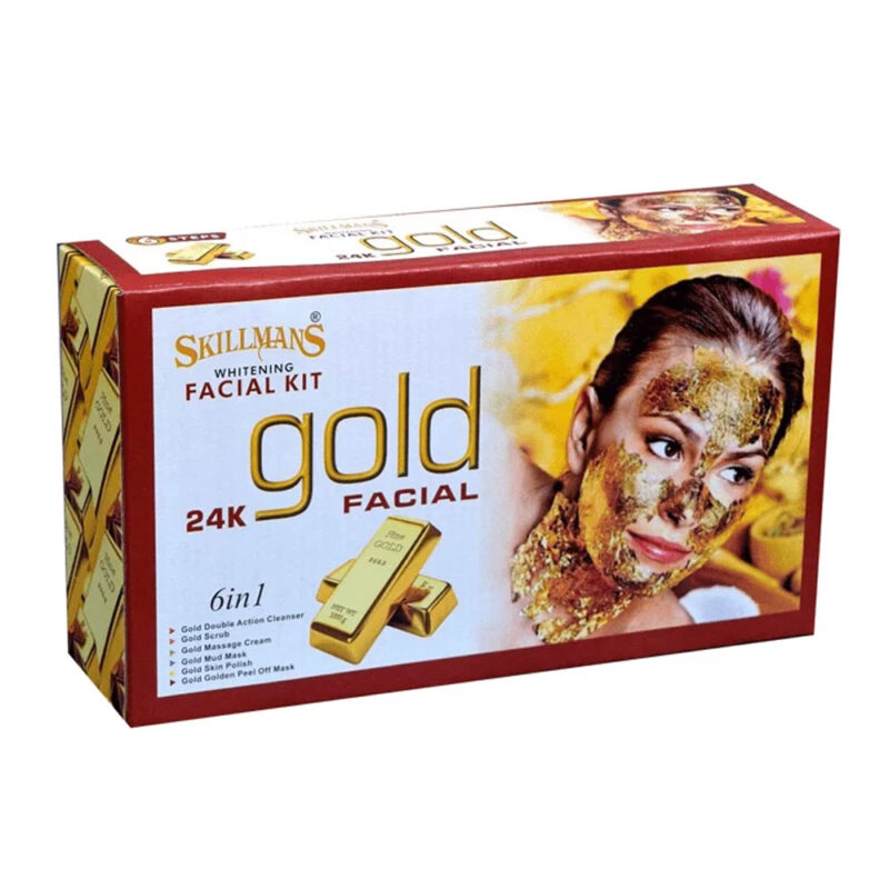 Skillmans 24K Gold Facial Kit 6 x 300ml