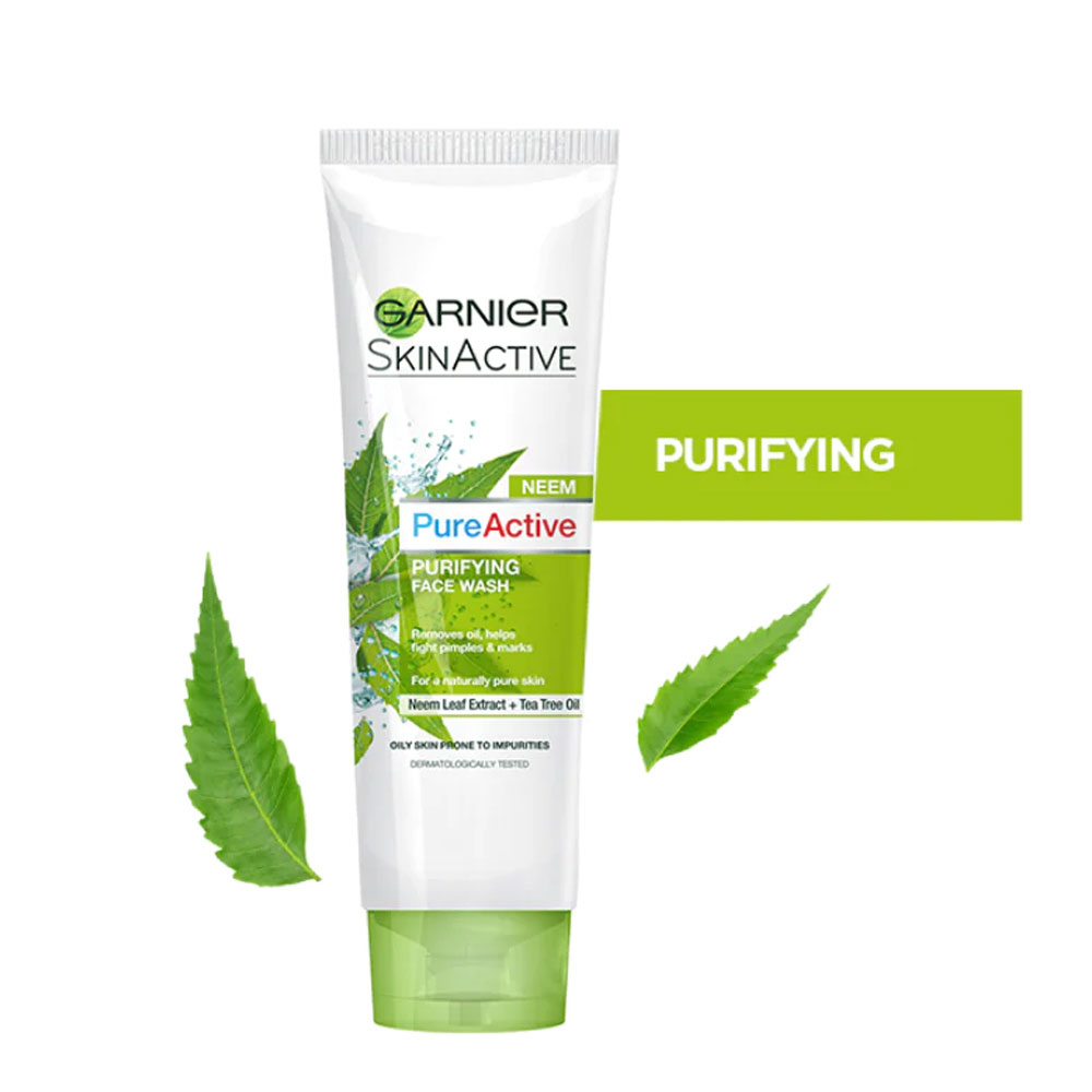 Garnier Skin Natural Pure Active Face Wash 60g