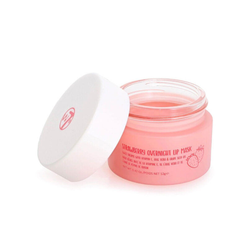 W7 Sweet Dreams Overnight Lip Mask Strawberry 1.55 usd to pkrVitamin E, Aloe Vera and Grape Seed Oil - For Hydrated, Full Looking & Irresistible Lips