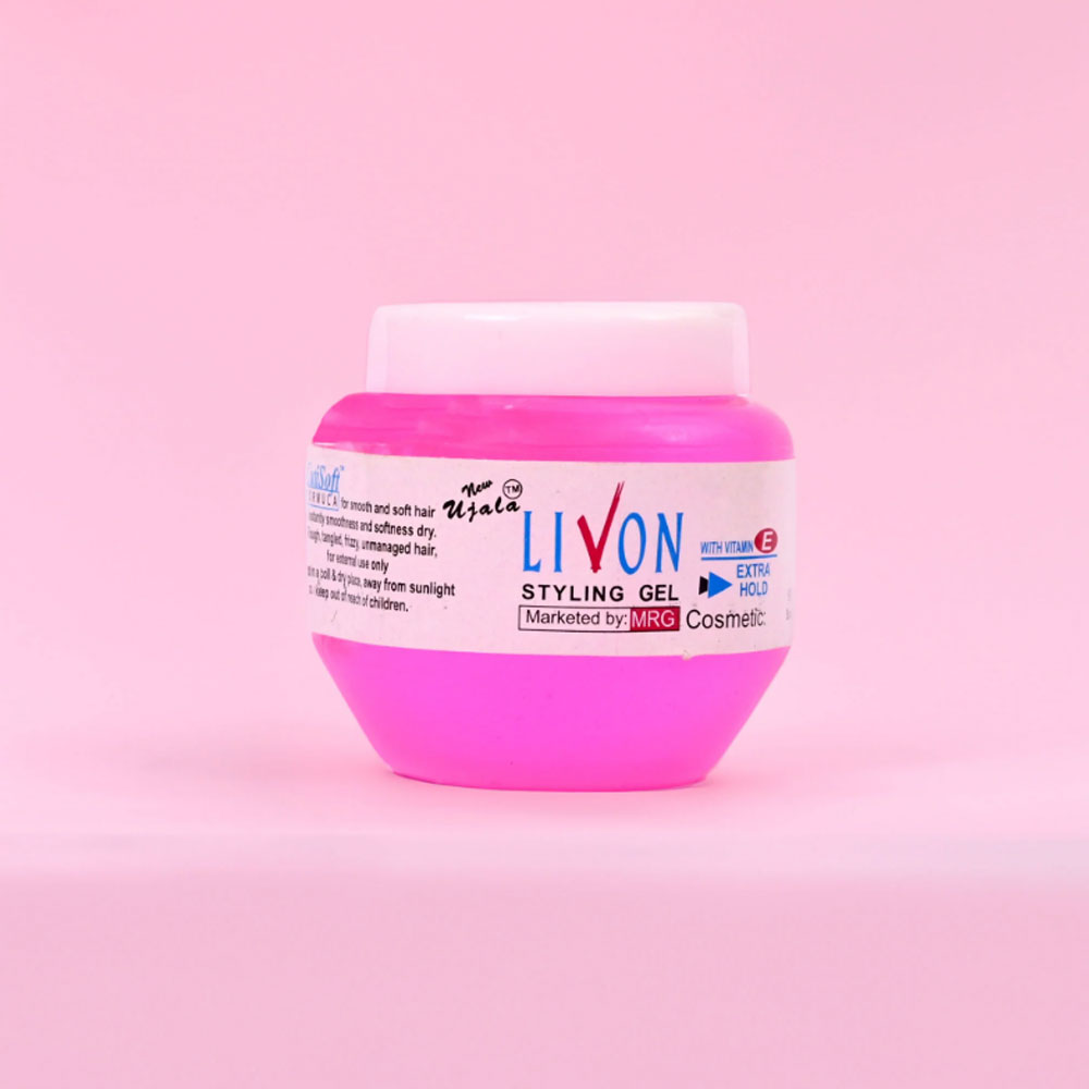 Livon Styling Hair Gel Pink 125ml