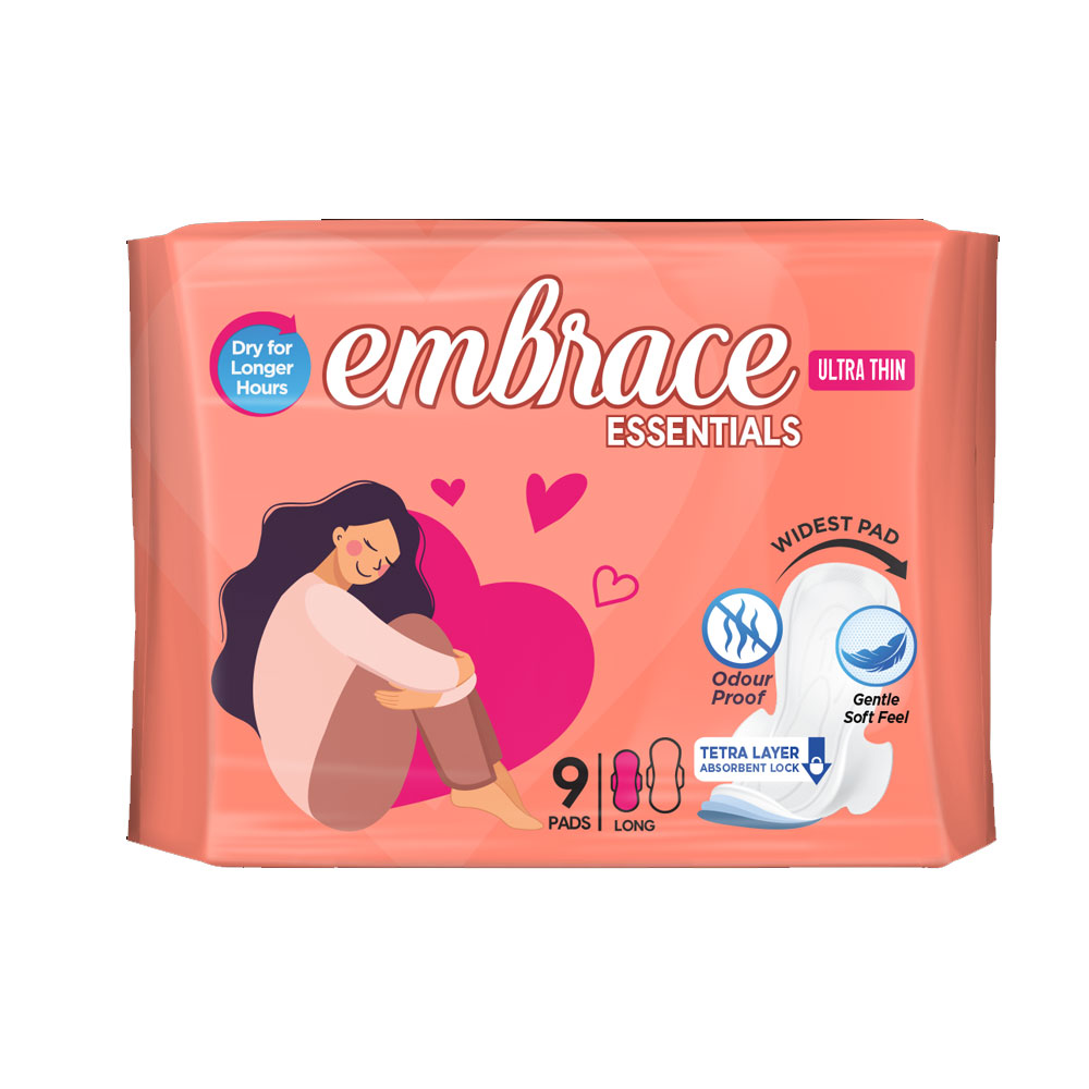 Embrace Essentails Ultra Thin Long 9 Pads
