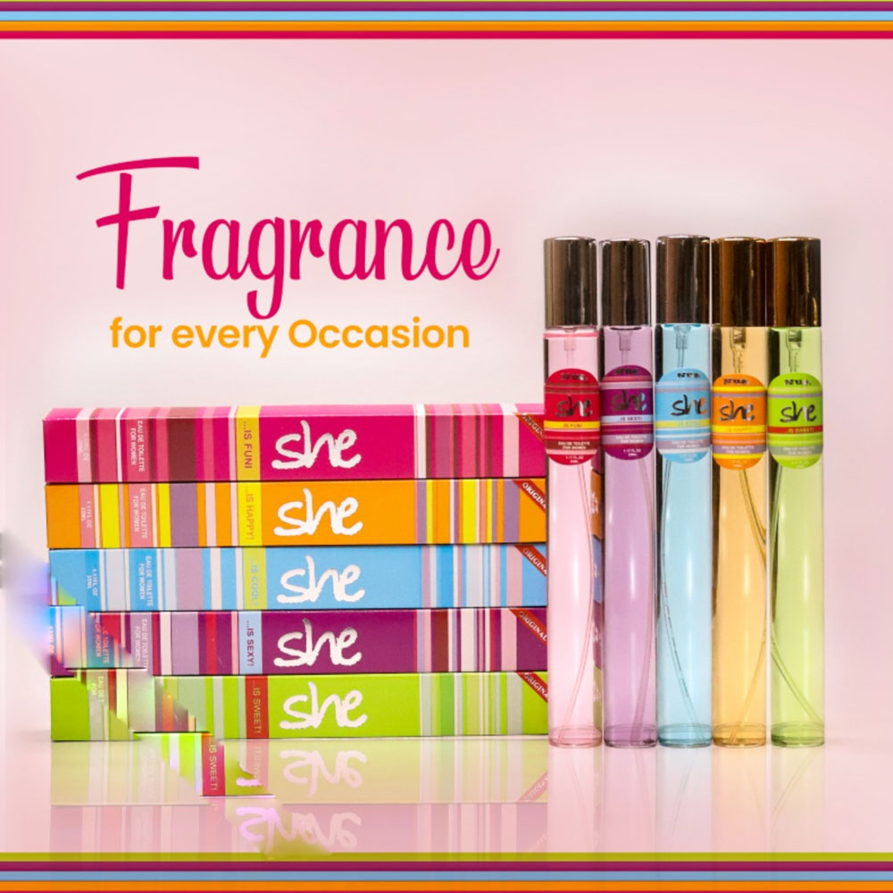 Multi Fragnance Pocket Size Pencil Perfume Pack Of 3