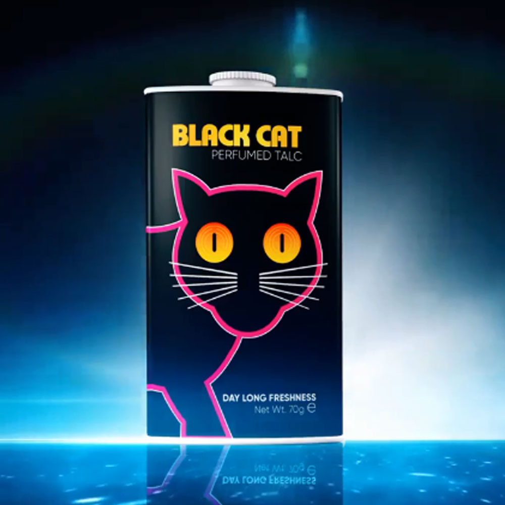 Black Cat Talcum Powder 70g