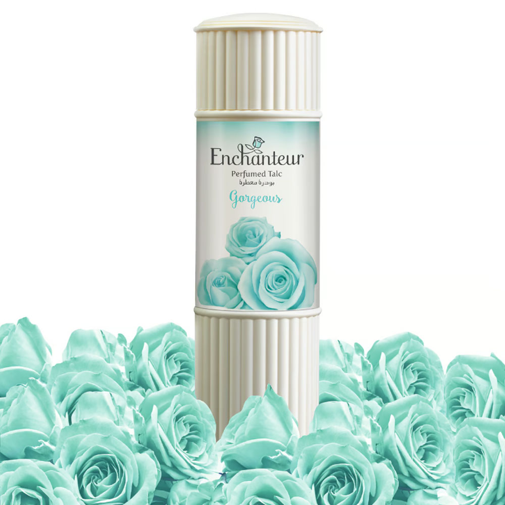 Enchanteur Perfumed Talcum Powder Gorgeous 125g