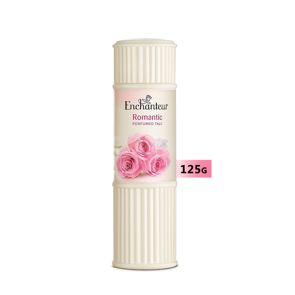 Enchanter Perfumed Talcum Powder Romantic 125g