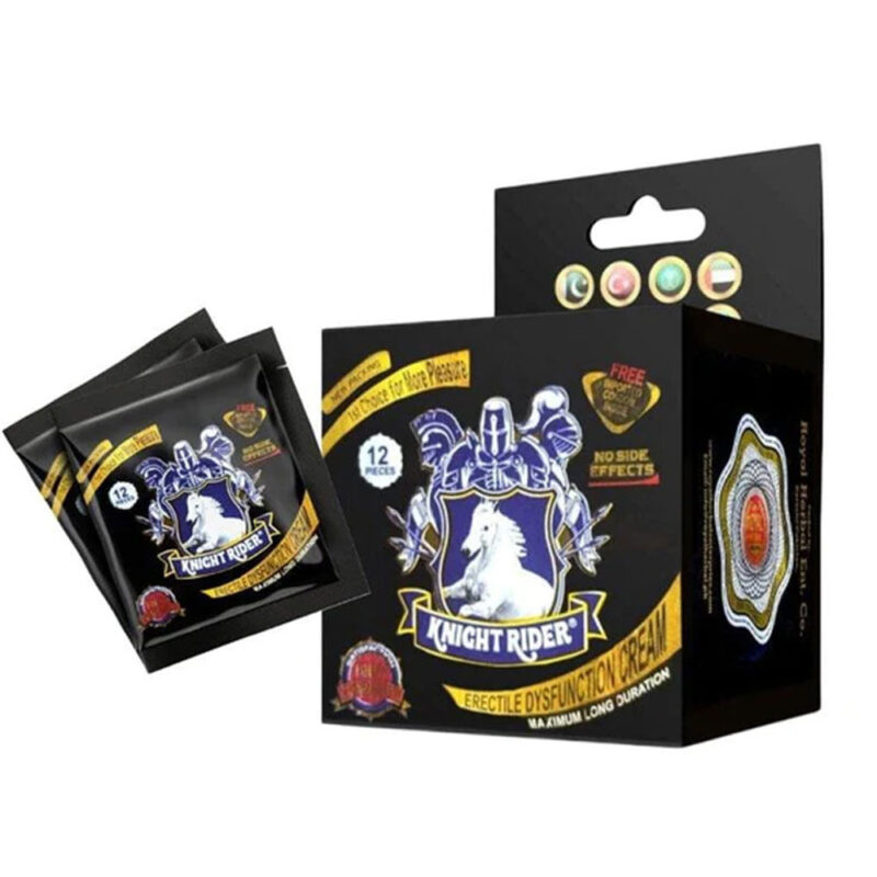 Knight Rider Dealy Condoms & Cream 12pcs