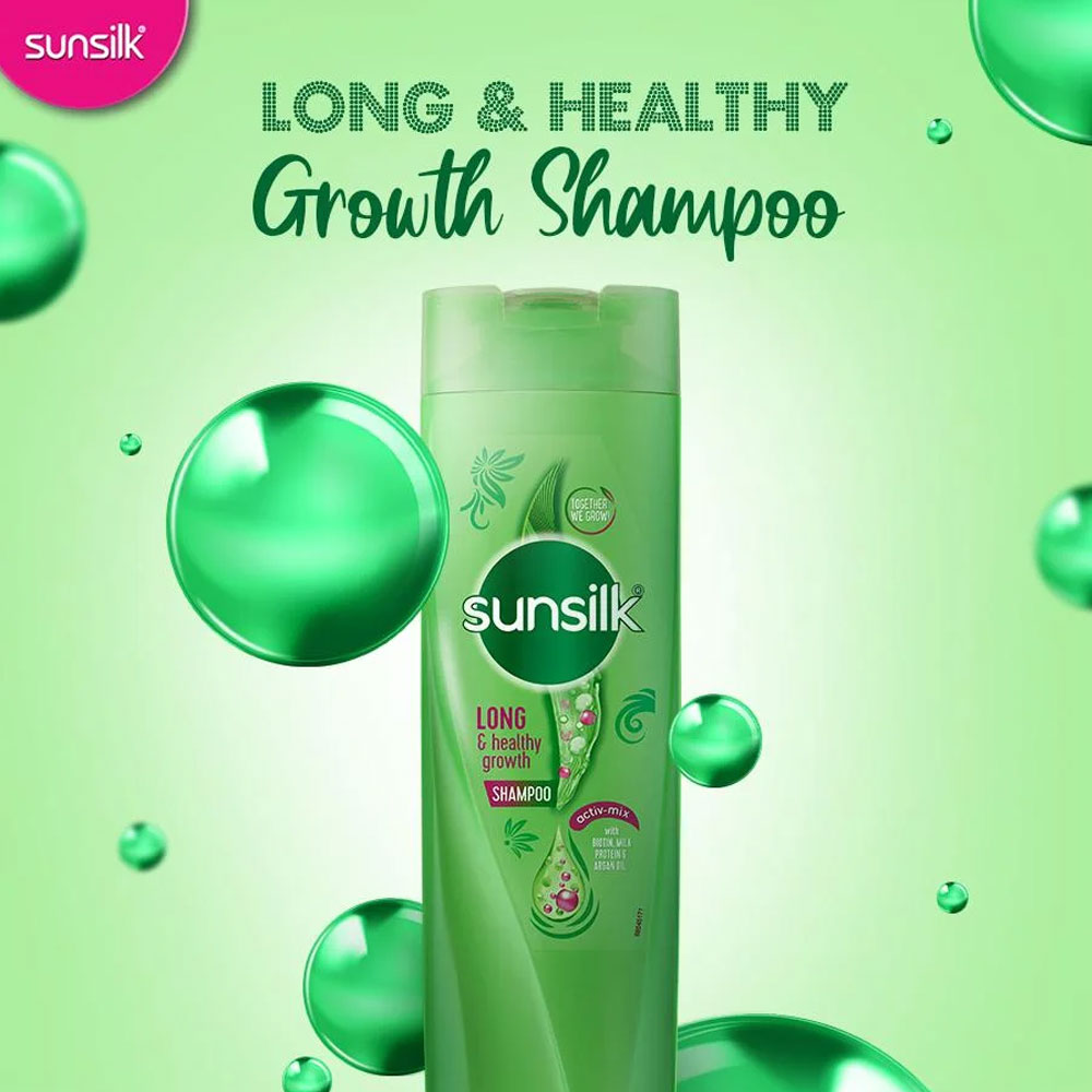 Sunsilk Long & Healthy Shampoo 180ml