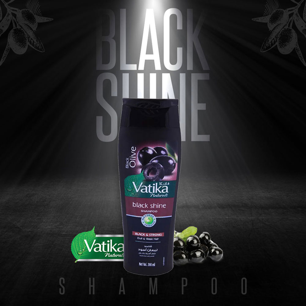 Vatika Black Olive Shine Shampoo 200ml