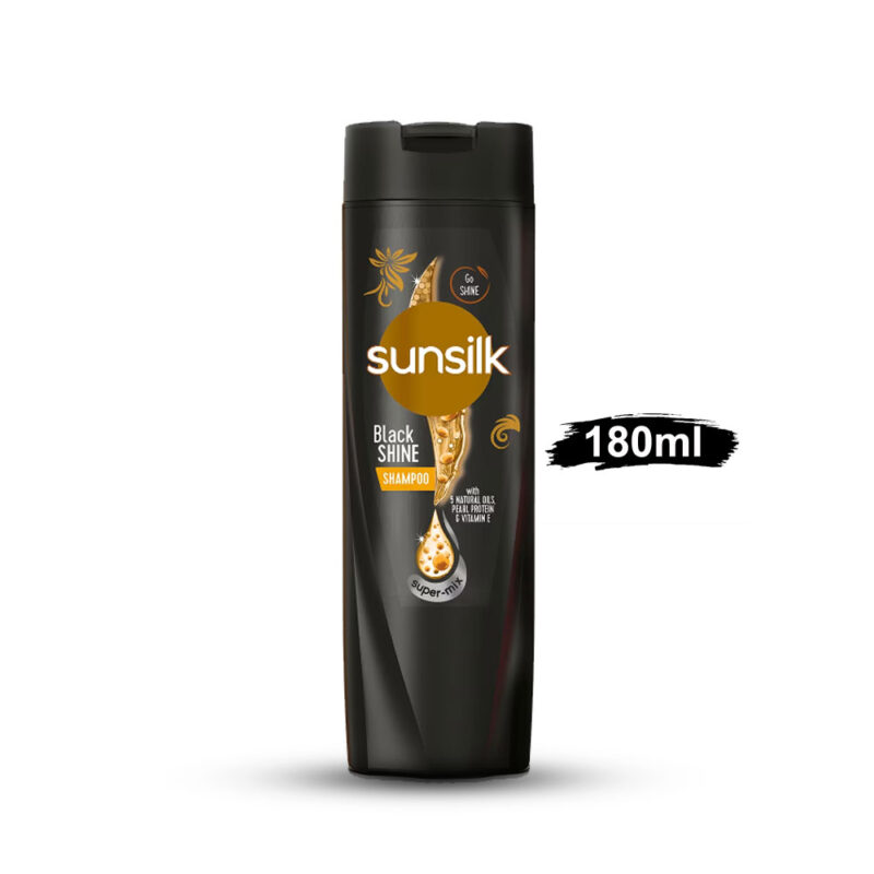 Sunsilk Black Shine Shampoo 180ml